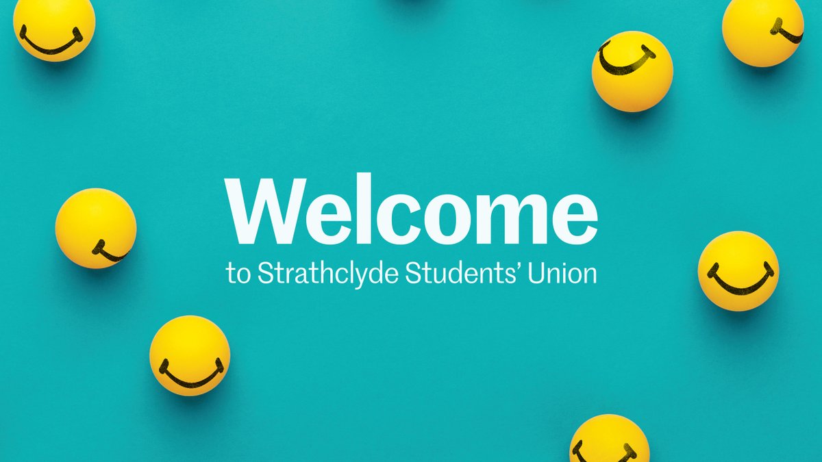 StrathUnion's tweet photo. Welcome to Strathclyde! π
We are your Students' Union, take a look at what we do!
https://t.co/C84EIr3UWm
@UniStrathclyde
#StrathWelcome #StrathLife https://t.co/ppibLkog1D