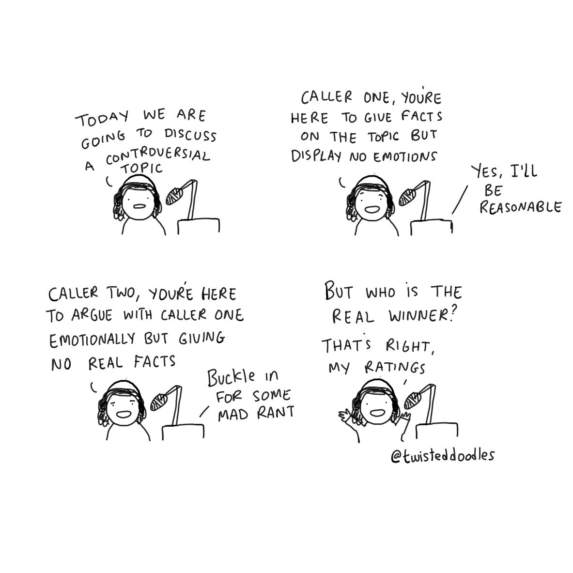 twisteddoodles's tweet photo. Controversial radio shows https://t.co/AJ1MBqq5Rb