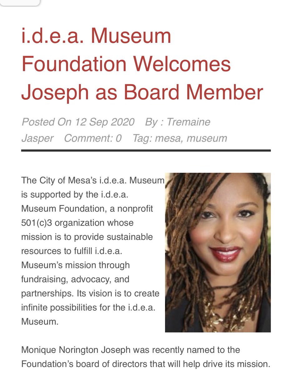 AuthorMoJoseph's tweet photo. Excited to join this fantastic organization as a new Board member that inspires and nurtures creative thinking and early childhood development and engages families in quality experiences. #Ideamuseum #service
👉🏽👉🏽 https://t.co/Dby1QIfPSU https://t.co/Vjy0CZZ6HN