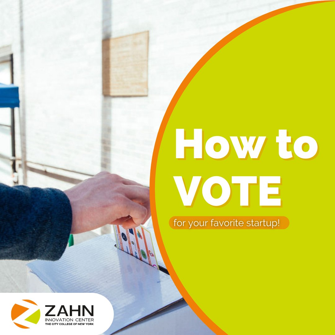 ZahnCenterNYC's tweet photo. 2020 Demo Day voting is now open! Help us decide which startup in each category wins the Audience Choice Awards! Here's your guide on how to vote using the app Pre. Make sure to cast your votes by September 23rd. Who do you think will win? Drop your guesses in the comments! #ccny https://t.co/gLHWbHIHZg