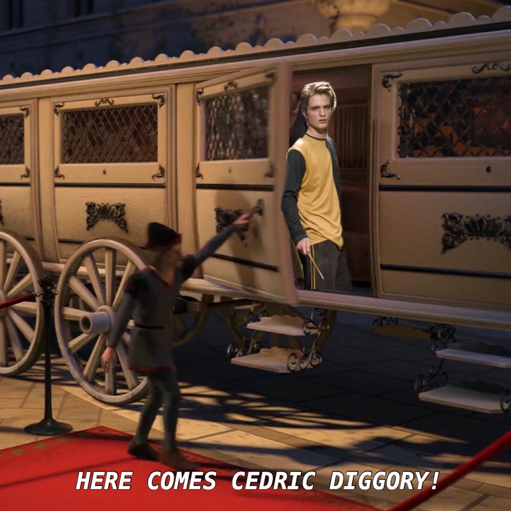 gayrauder's tweet photo. the introduction of cedric diggory be like https://t.co/OThvyuYZdc