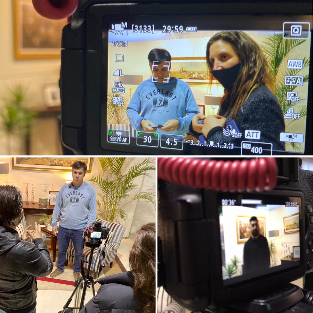 daVinciLAT's tweet photo. Ahora. Estamos preparando los 6 testimonios #HackathonAGRO. Este viernes, sábado y domingo seguí el hashtag para ser parte de la edición extra lite del hack. https://t.co/eCEyXKH0Bv