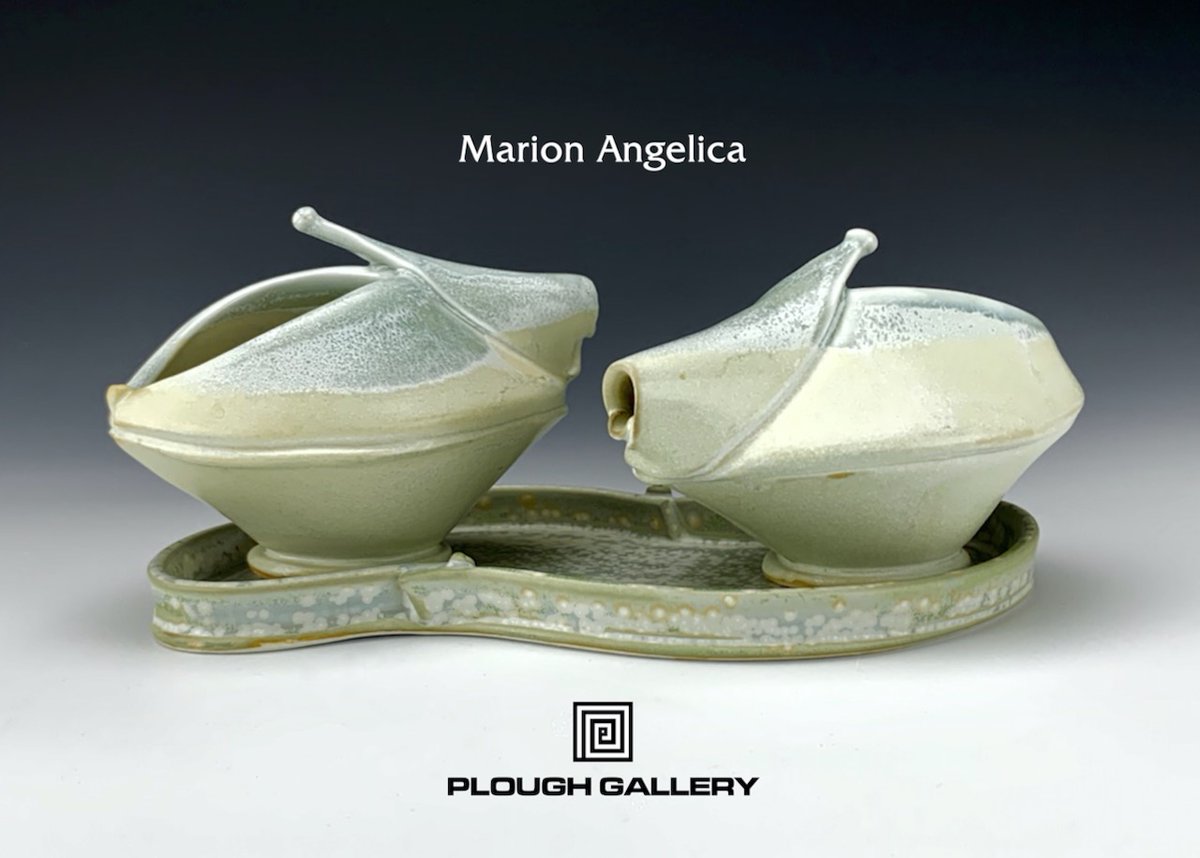 ploughgallery's tweet photo. Handmade Porcelain Ewer Set by Marion Angelica at Plough Gallery. https://t.co/ME8DIEfQ3g