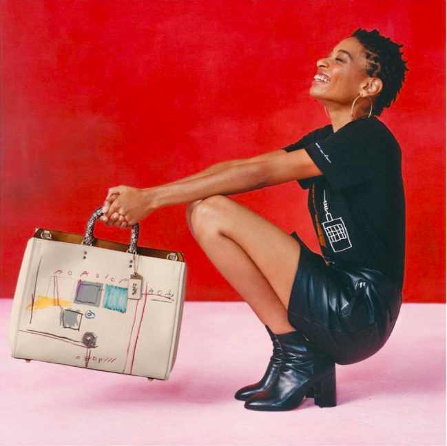 OrchardMile's tweet photo. #Basquiat x @coach : mind blowingly cool handbags, hoodies, &amp; more emblazoned with the artist’s iconic designs. Shop now: https://t.co/WwP7cpXzWh https://t.co/wMsC5E8Gwe