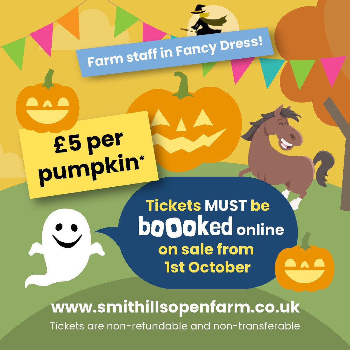 🎃🎃PUMPKIN PICKING AT SMITHILLS🎃🎃
🎃NEW ACTIVITY FOR HALLOWEEN 2020🎃

Due to popular demand - pumpkin picking is here! When we run special, seasonal activities you know we do them to our absolute best! Expect no different with this! All details on our website from 1st Oct
