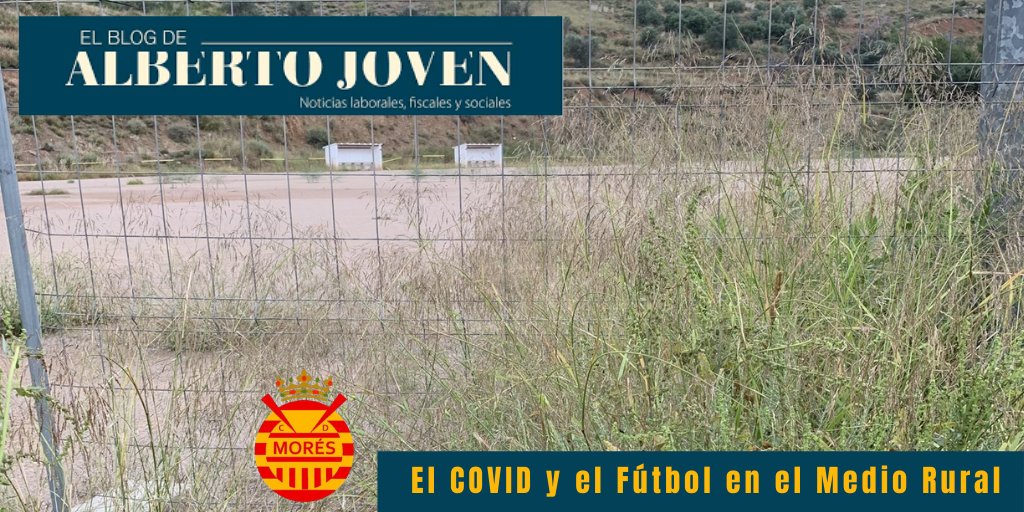 cdmores's tweet photo. 🖌️ #Opinión
✍️El Blog de Alberto Joven
⚽️ El COVID y el Fútbol en el Medio Rural 
❗️https://t.co/UpMLP1U8rE

#Fútbol #FútbolRegional #MedioRural #Covid_19 https://t.co/EJZD6jhe1S
