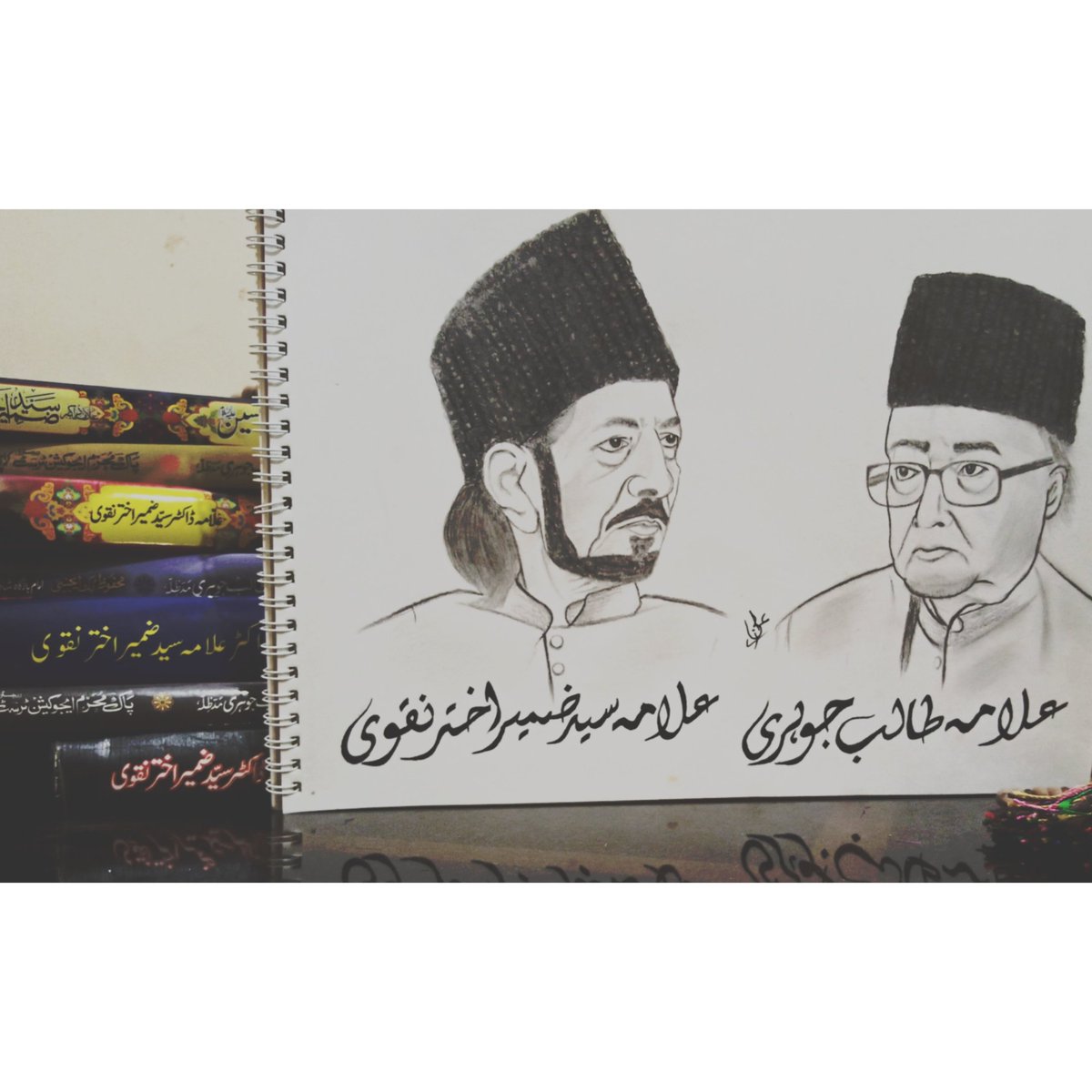 ShiaaSoul's tweet photo. Zameen Khaa Gai Aasman kese kese 💔
Recite Surah e Fatiha for
#AllamaTalibJohri & #AllamaZameerAkhtarNaqvi 🤲
No bigger loss than this in 2020💔
Now, Whenever we will look at mimbar e majlis these legends will be missed
May Allah Grant them higher ranks in Jannah💚
#MyFirstSketch https://t.co/OOOMzTsNvq