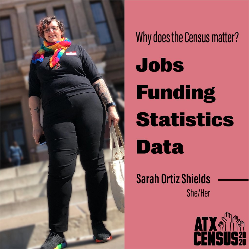 It's not just the government that uses Census data — businesses, community leaders, and nonprofits like OutYouth and Waterloo Counseling Center use it to inform their work, get funding,&amp; advocate for our needs. #BeCounted #EveryoneCounts #TodosContamos #Census2020 #QueerTheCensus