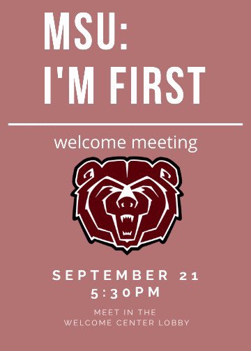 MSU: I'm First tweet media