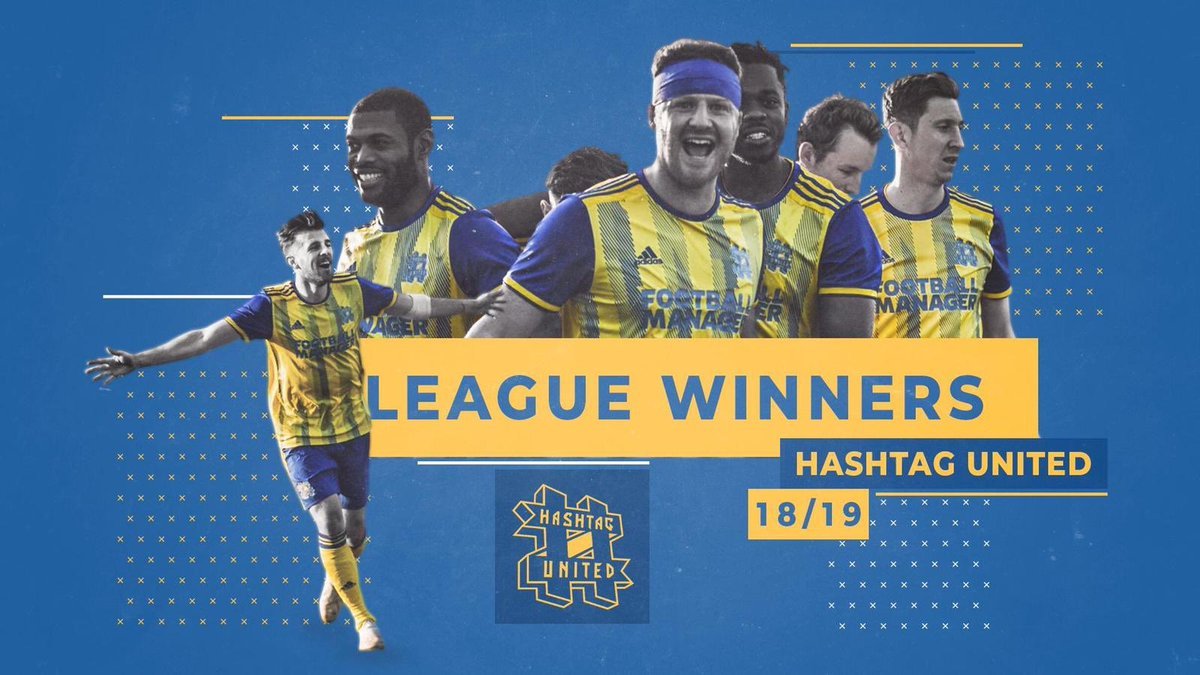 Hashtag did very well in their first season, and won their league. They were on course for back to back promotions in the 2019/20 season, as well, but stayed put in their league due to the suspension of the non-league season.