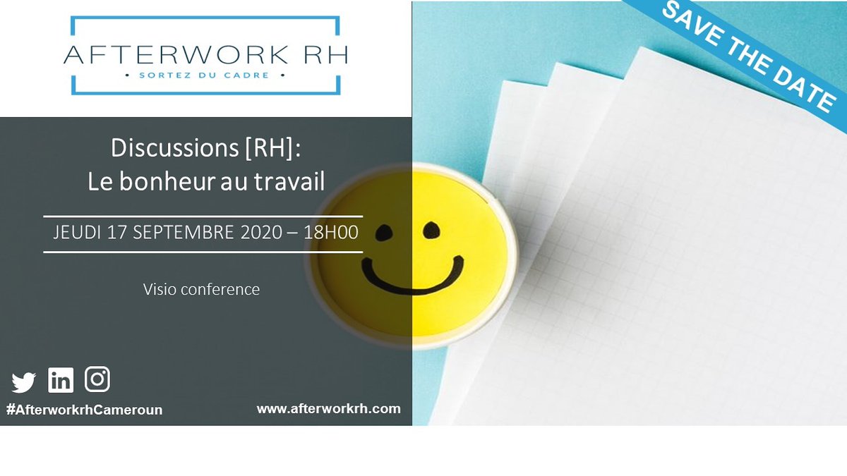 Afterwork RH Cameroun tweet media
