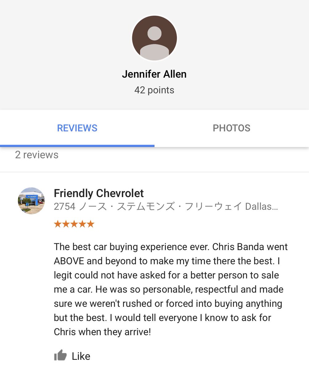 ChrisBandito's tweet photo. If you didn’t know, now you know. 5 Star Customer Service from a 5 Star Guy. Come see me at Friendly Chevrolet. https://t.co/NdP2AwkSvl