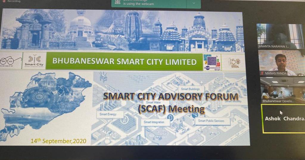 stpibbsr's tweet photo. Sh.Manas Panda,Director @stpibbsr while attending the #Smart City Advisory Forum Meeting of @BSCL_BBSR suggested on launching an Idea challenge on Smart solutions by @stpiepbbs &amp; deliberated on status of #ICOMC,#SMART Communications &amp; other ongoing projects.#STPIINDIA @rsprasad https://t.co/MD06KEC6HF