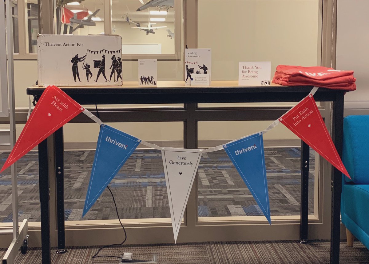 Thanks to <a href="/MJJacobson/">Michael James</a> for securing us a <a href="/Thrivent/">Thrivent</a> Action Team grant! These funds will help us purchase the PPE we need as we connect/collaborate with the BisMan community. #learnbps #LiveGenerously