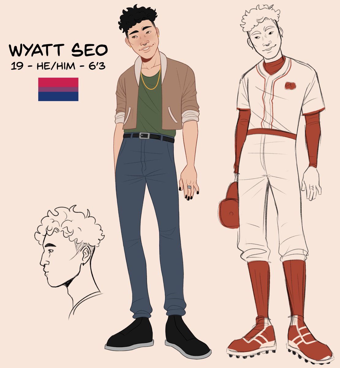 punkiio's tweet photo. Ref for my oc Wyatt!! Heโs in a story my brother and I have been working on #oc #originalcharacter #Experiment03 https://t.co/QVpmq6nwtz