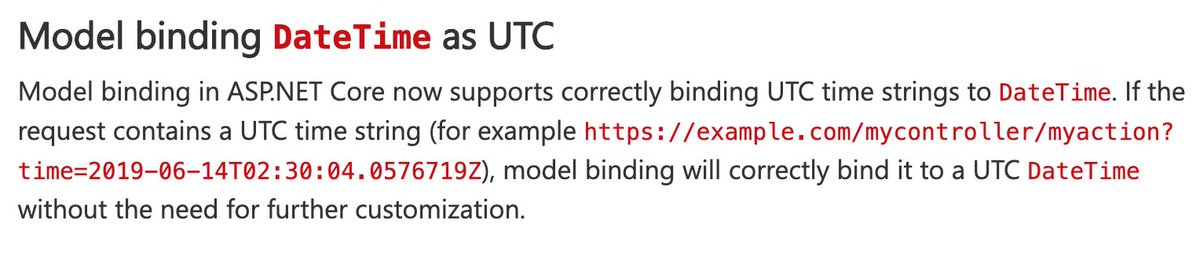 buhakmeh's tweet image. This feels like a bigger deal than the section it is in. #aspnet #core #net5