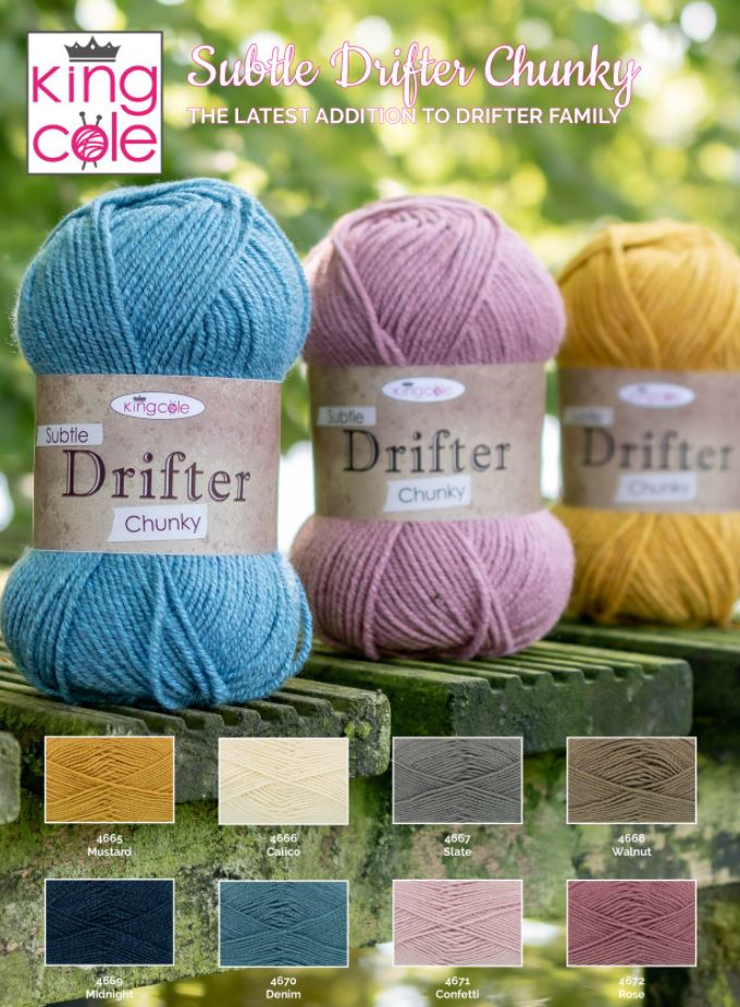wool4less's tweet image. WOW!! We have three new yarn ranges available to order....ColourLab DK, Bramble DK and Subtle Drifter Chunky...... - mailchi.mp/wool4less.co.u…