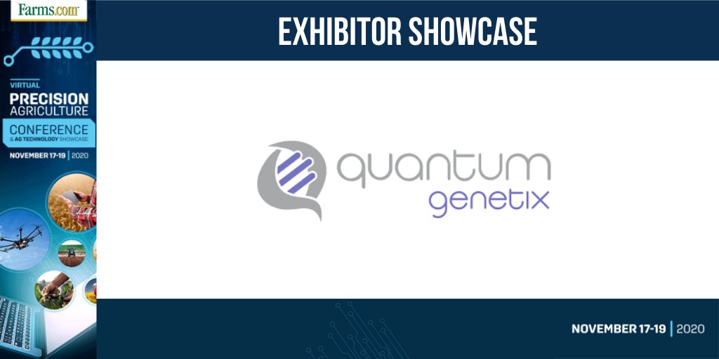 FarmsPrairies's tweet photo. We're pleased to announce that @QuantumGenetix is exhibiting at the 2020 https://t.co/jEAqnxtbfB Virtual #PrecisionAgriculture Conference &amp; #AgTech Showcase on November 17-19! #WestCdnAg #PrecisionAg 

Learn more about #PAG20: https://t.co/ibhAXClOjz https://t.co/rqv2gVNtpn