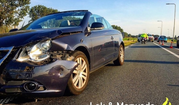 Gewonde bij ongeval op N216 bij Giessenburg - ..