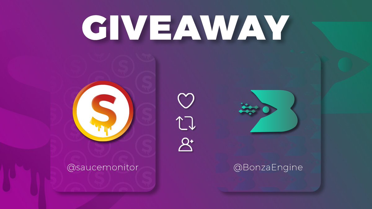 saucemonitor's tweet photo. 🥰 48H GIVEAWAY 🥰

✅ x1 FREE MONTH @saucemonitor
✅ x1 FREE BETA KEY @BonzaEngine

RULES:
🏃‍♂️Follow @saucemonitor @BonzaEngine
❤️Like
🔃Retweet

🍀 2 WINNERS https://t.co/YeS0sFlqXd