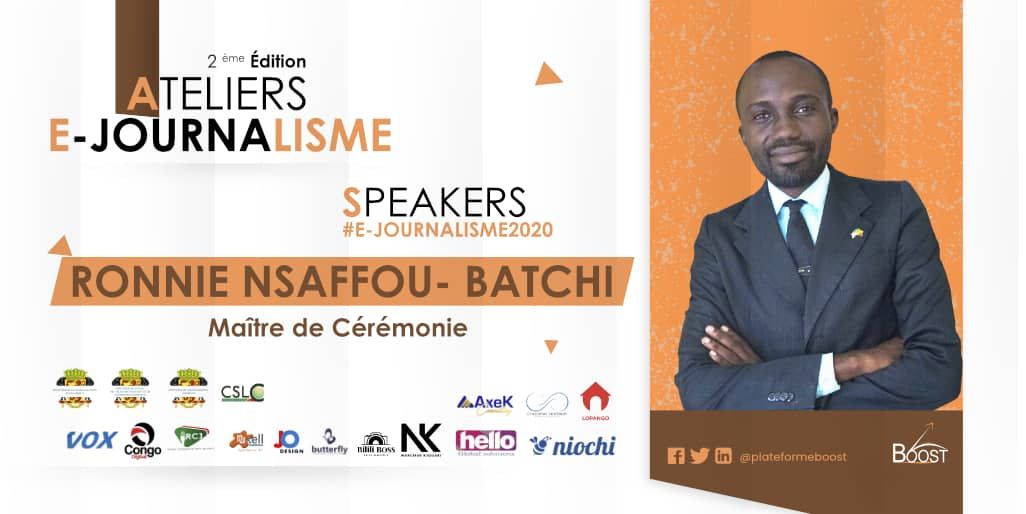 BoostPlateforme's tweet photo. #AtelierEjournalisme2020

Nous vous présentons le chef d’orchestre de la 2e édition des Ateliers E-journalisme. Habitué et passionné par le contact et les rapports humains, #RonnieRobama sera de la partie pour sublimer l'instant. #BoostMedia https://t.co/l9eoB9WEcw