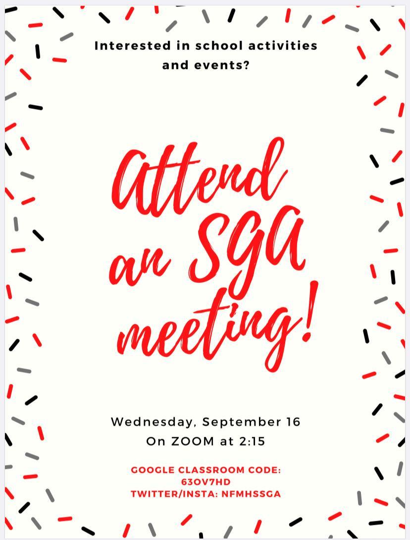 NfmhsSGA's tweet photo. It's a brand new year.  Join SGA! https://t.co/SW1yNrtRXv