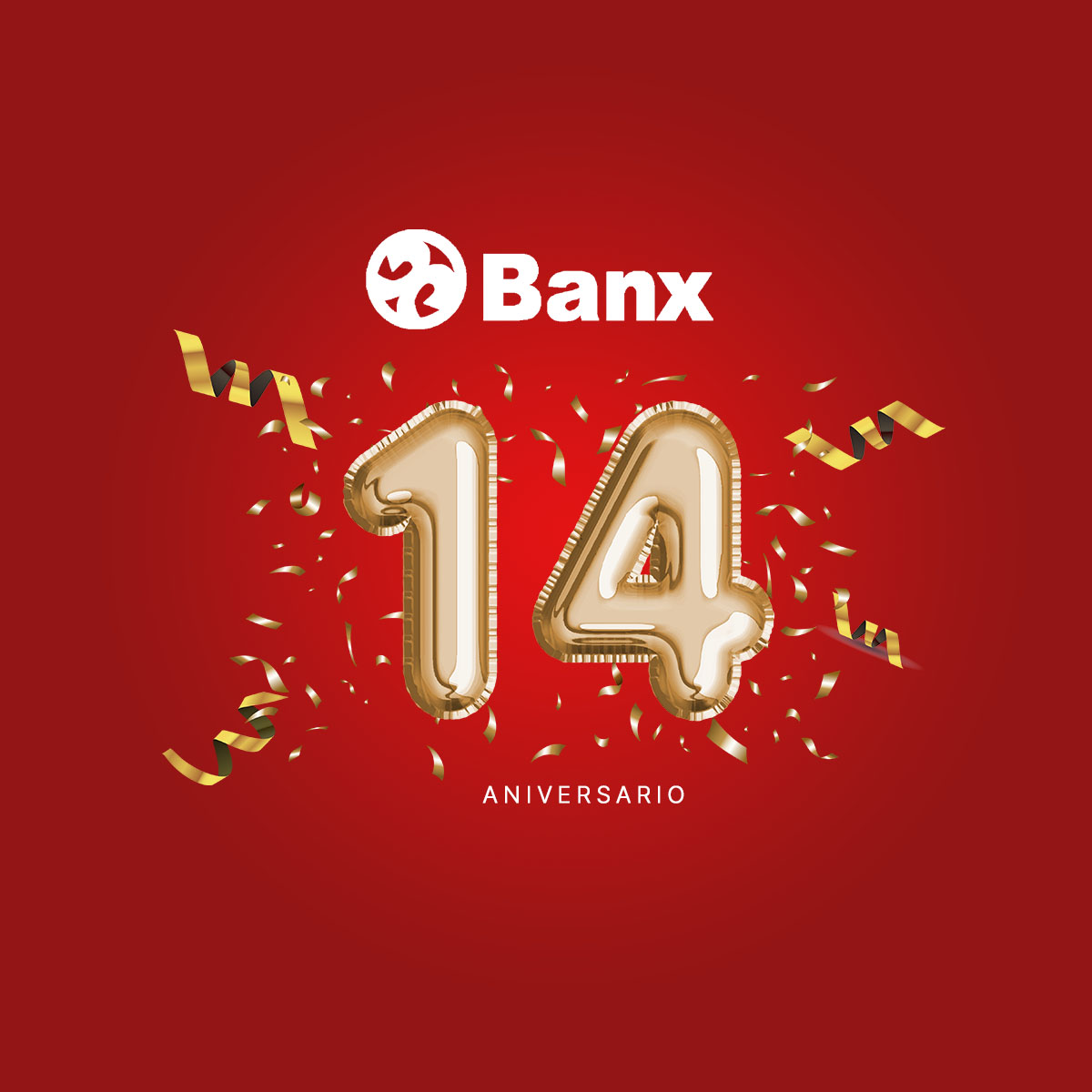 Banxmx's tweet photo. ¡El día 12 de septiembre Banx cumplió 14 años de estar en el mercado!

14 años en los que hemos brindado ayuda a Pymes con productos financieros, compartiendo experiencias, siempre dando lo mejor como #familiabanx y como #equipobanx. https://t.co/CJ5Y7OBrX4
