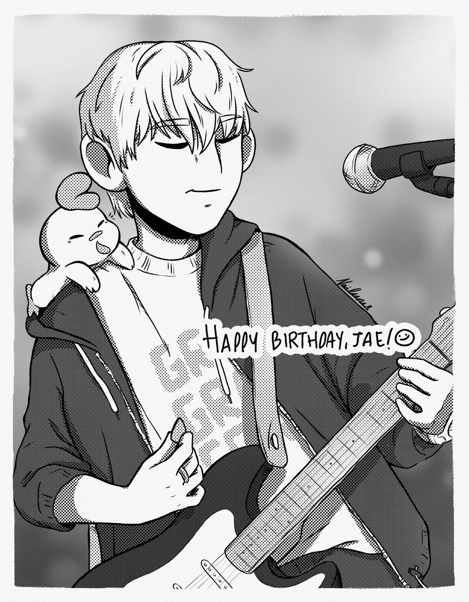 Happy birthday to the best boy Jae ?
#FromFriendsJaeAndJed #Happy_Jae_Day #하이_나_박재형_오늘_생일임답 #day6 #day6fanart @Jae_Day6 