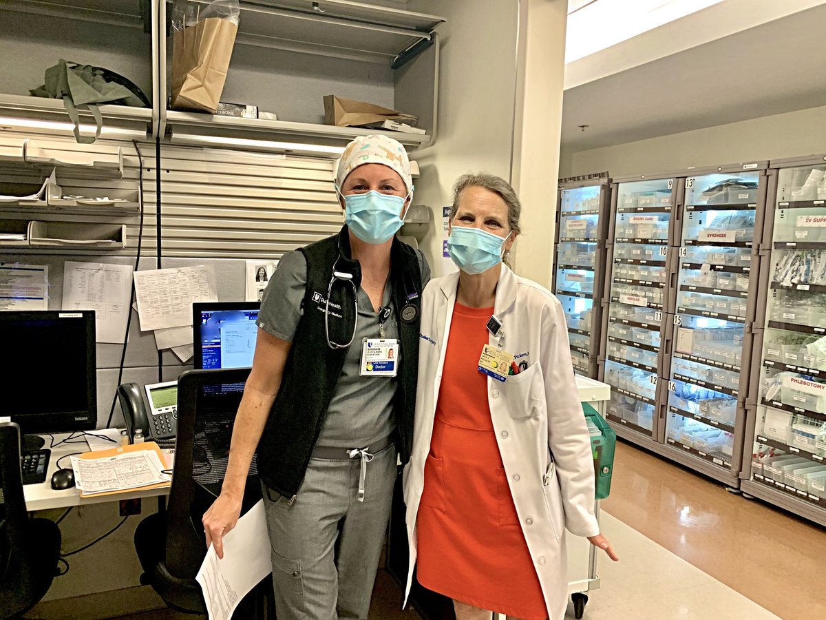 dukeemergency's tweet photo. Kudos to resident Jessica Robertson, DO, for receiving a star (delivered in-person to the ED by Duke Hospital’s Chief Medical Officer, Dr. Lisa Pickett, no less) for an outstanding patient compliment! Strong work, Jess! @DukeHealth @DukeSurgery https://t.co/0LmFpzZ81x