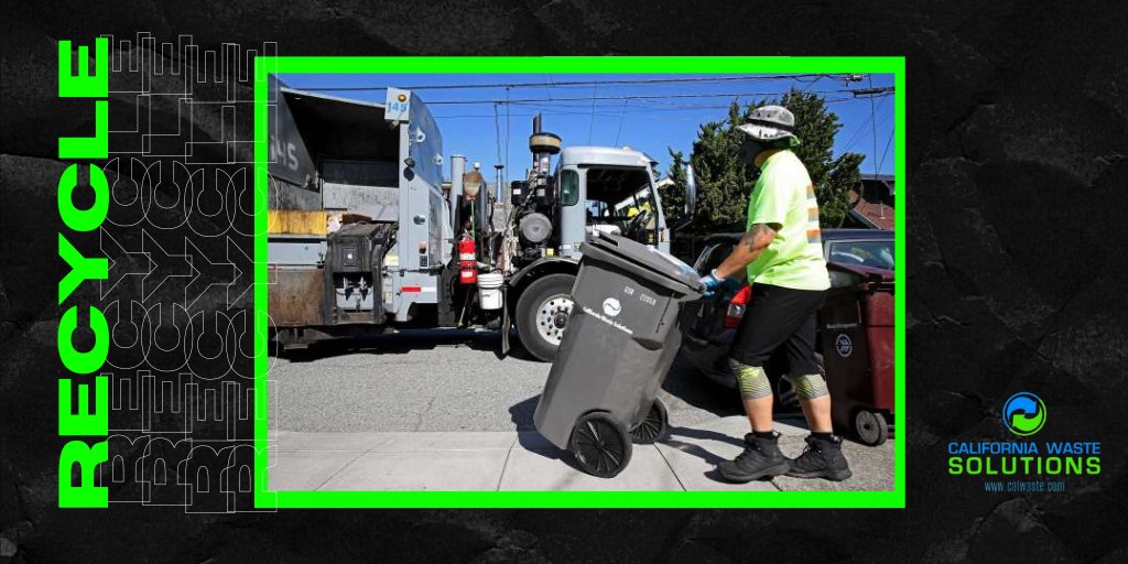 CalWasteSol's tweet photo. New week, same goals! 
#Recycle #recycleright #OaklandRecycles #KeepSJClean #Oakland #SanJose #CaliforniaWasteSolutions https://t.co/qD2LVmeiJ9