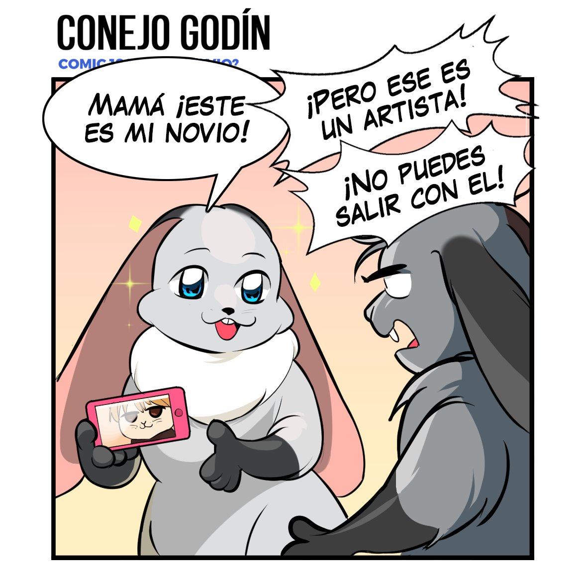 CONEJO GODIN CAPITULO 18: ¿Y EL NOVIO? 
MEJOR CALIDAD AQUI: https://t.co/VkL6KqBM0u 