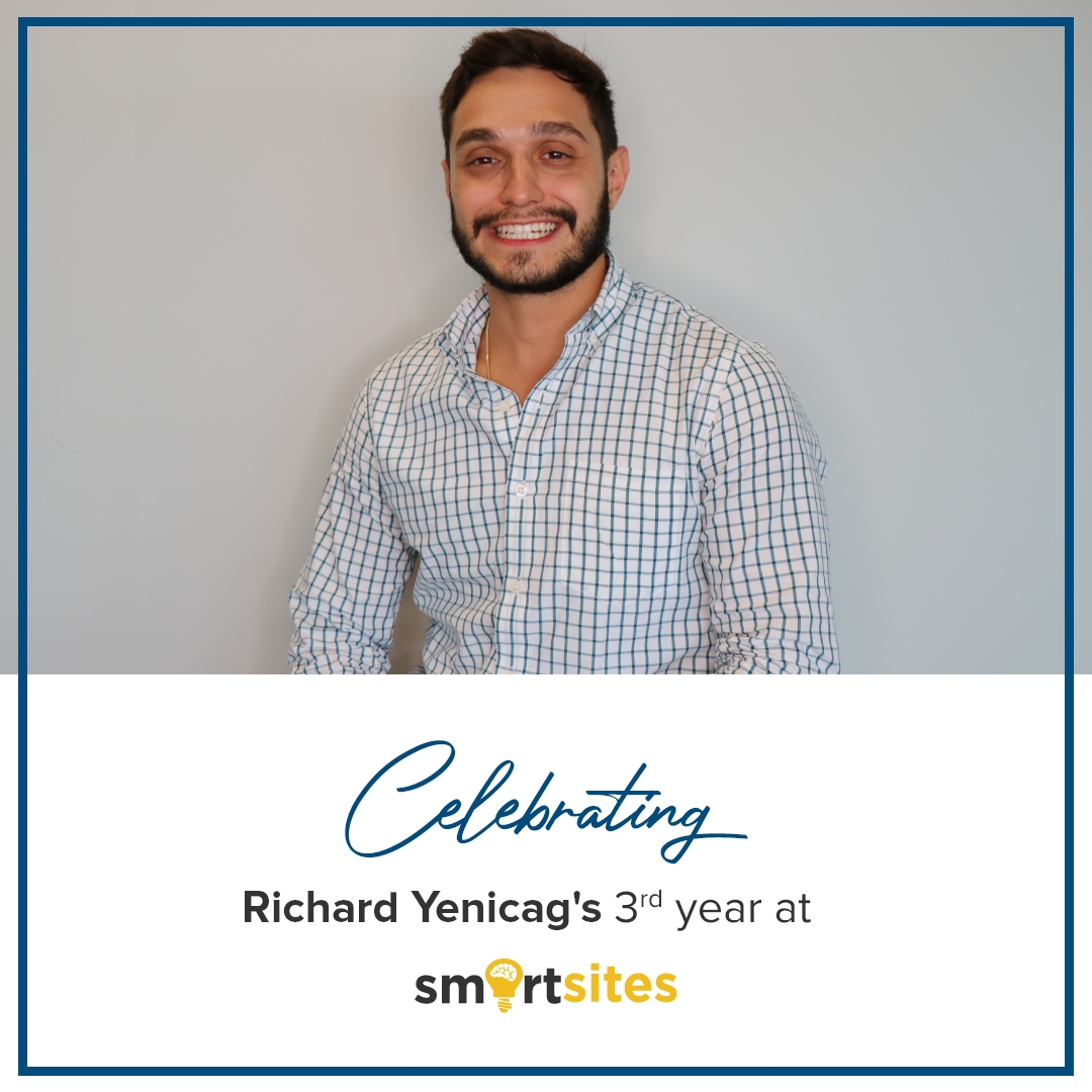 SmartSitesNJ's tweet image. Happy work anniversary Rich! Thank you for being a big part of the sales team’s success! Your contributions to the company are greatly appreciated. We look forward to celebrating many more years to come! 💡💡💡 #SmartSites #ThinkWeb #ThinkSmart #DigitalMarketing