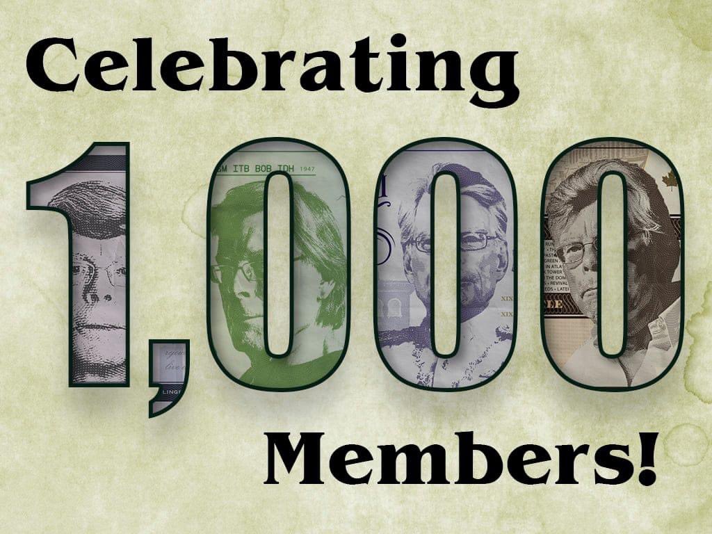Today we pass a milestone! 1k+ 19th Edition members. Blown away by response to my work &amp; the things that I create. I pledge to you to keep producing quality swag at great prices &amp; continue involving you in the process. This is a community that I am so very proud to be a part of!