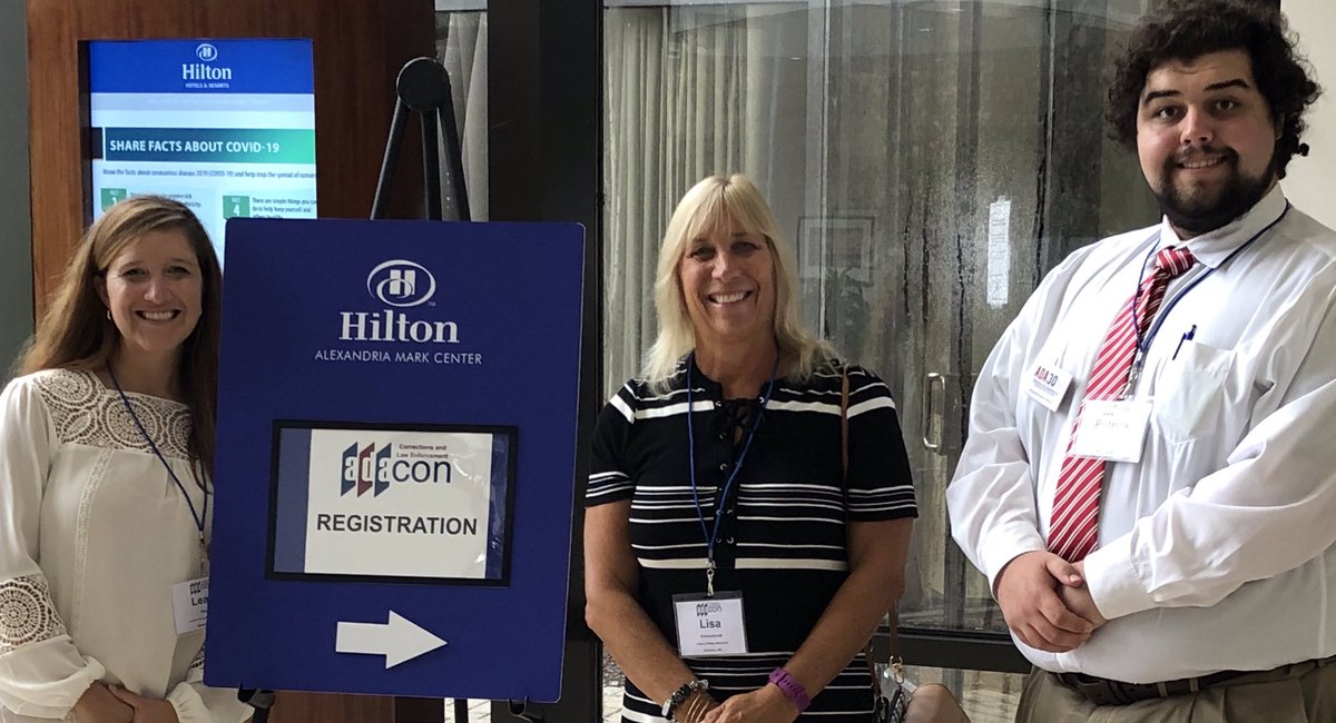 LeahKSaal's tweet photo. Happy to present with SAE Patrick Chaney at MidAtlantic ADA Conference on importance of including self-advocate educators in first respondersβ training! @LoyolaEducation @LoyolaMaryland #lead #expectability @MDDisabilities @MdDDCouncil @BestBuddiesMD @SpecialOlympics https://t.co/qYzDHVN82W