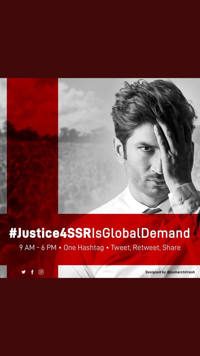 SejalChavan07's tweet photo. The World screams #Justice4SSRIsGlobalDemand 
How long before we find the whole truth ? https://t.co/YJKaj0wXFz