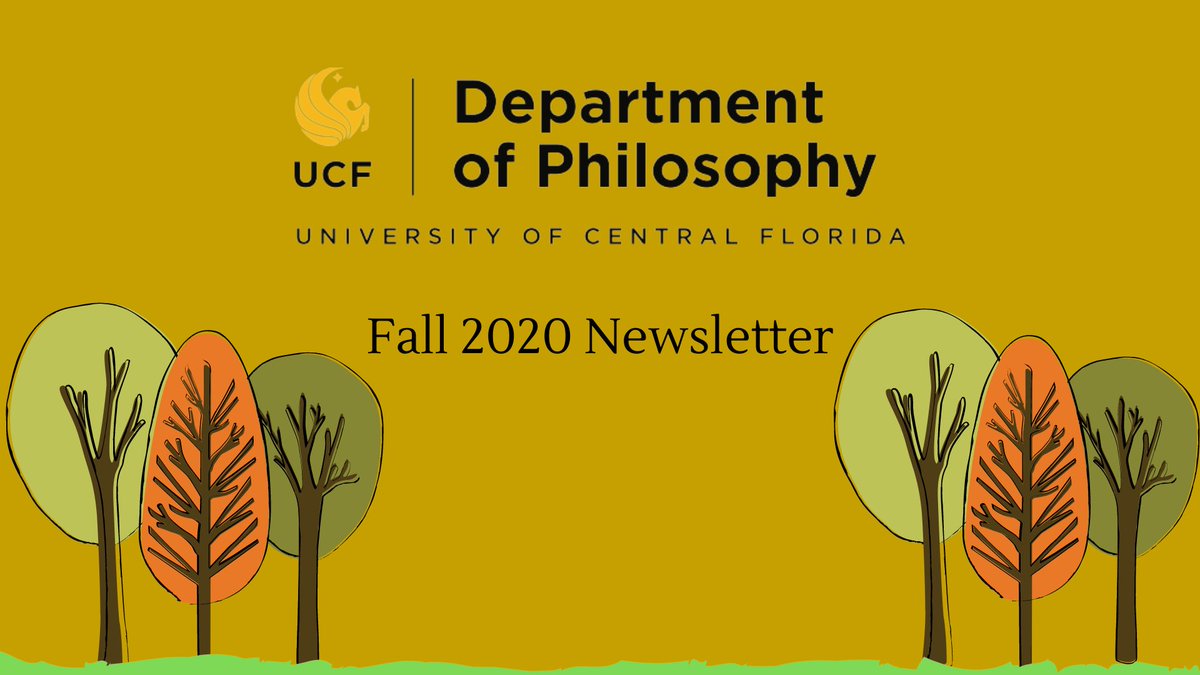 Our Fall 2020 Newsletter is out. Read about our new certificate program, our new faculty member Dr. Dwight Lewis, and much more! https://t.co/rVdmvWKO76 https://t.co/vBVwyoTXPJ