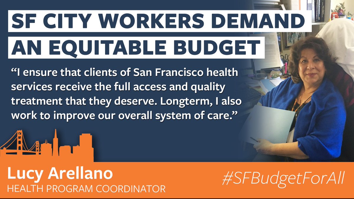 IFPTE21's tweet photo. Working families in San Francisco deserve world-class City services — and the people who provide them deserve to live with dignity and respect.
That's why we have been demanding NO cuts and NO layoffs. 🚫✂️ We need an #SFBudgetForAll! https://t.co/OhCLNrvsOx