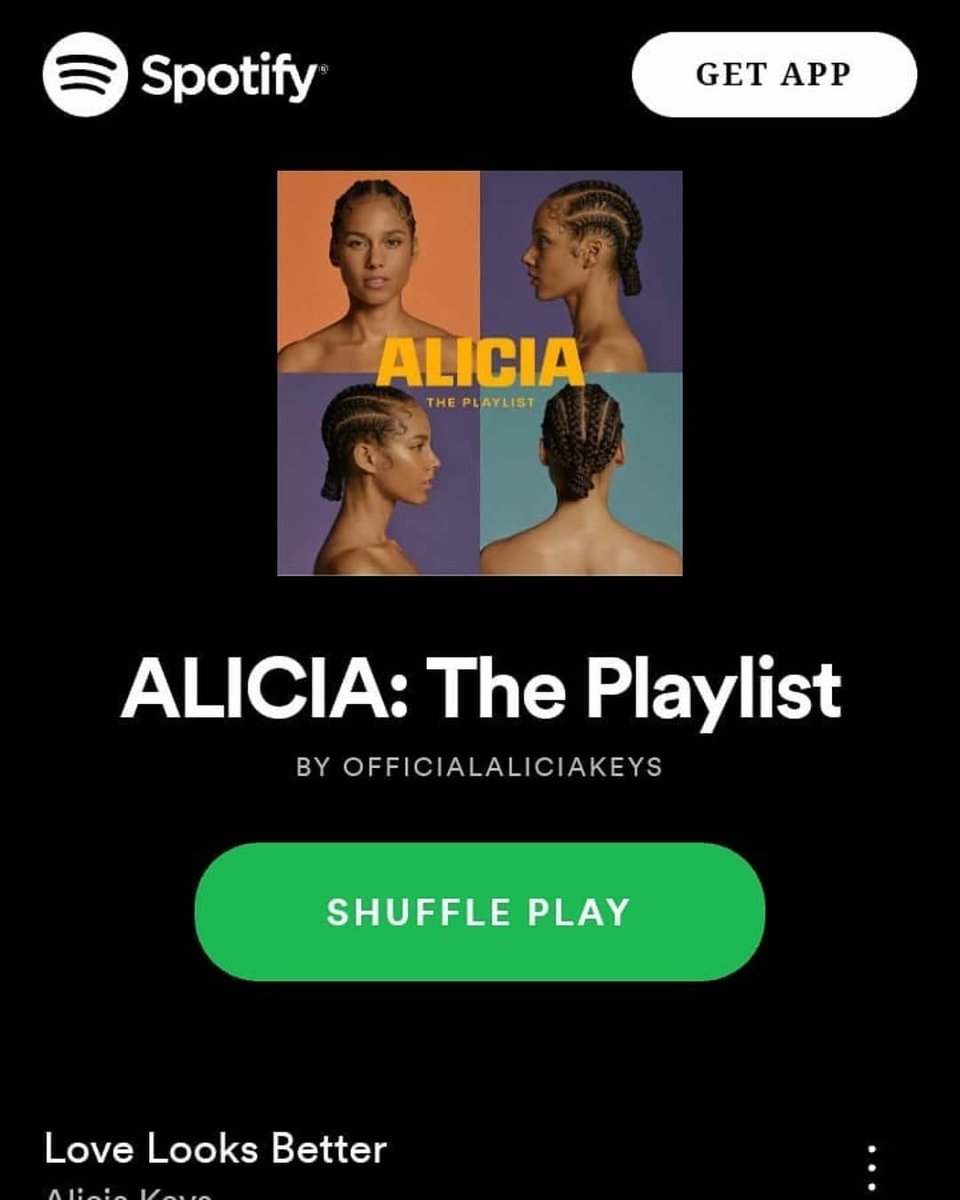 diamondplatnumz's tweet photo. The Queen has special Spotify Playlist for you.... 👑 @aliciakeys 👑 https://t.co/dbE5M0N9Ka