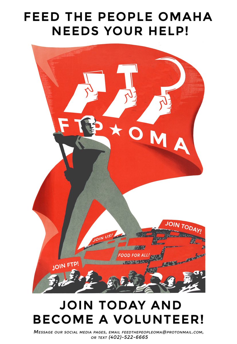 ftpomaha's tweet photo. Feed the People Omaha is looking for help! Message this page, text, or email today! https://t.co/5bC1XxmE4f