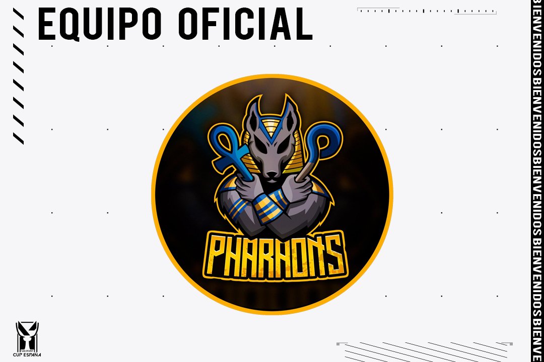 ¡BIENVENIDOS!
Hacemos oficial el equipo número 10. <a href="/PharaonsESports/">PHARAONS ESPORTS</a> que competirá con el resto de los equipos para ser el primero en la primera edición de Valorant Cup España.