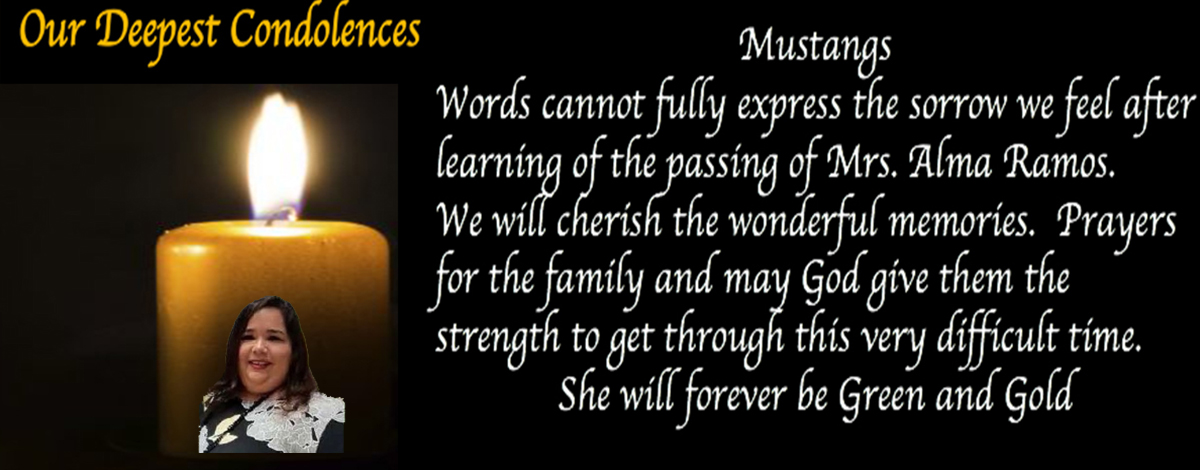 Our Deepest Condolences.