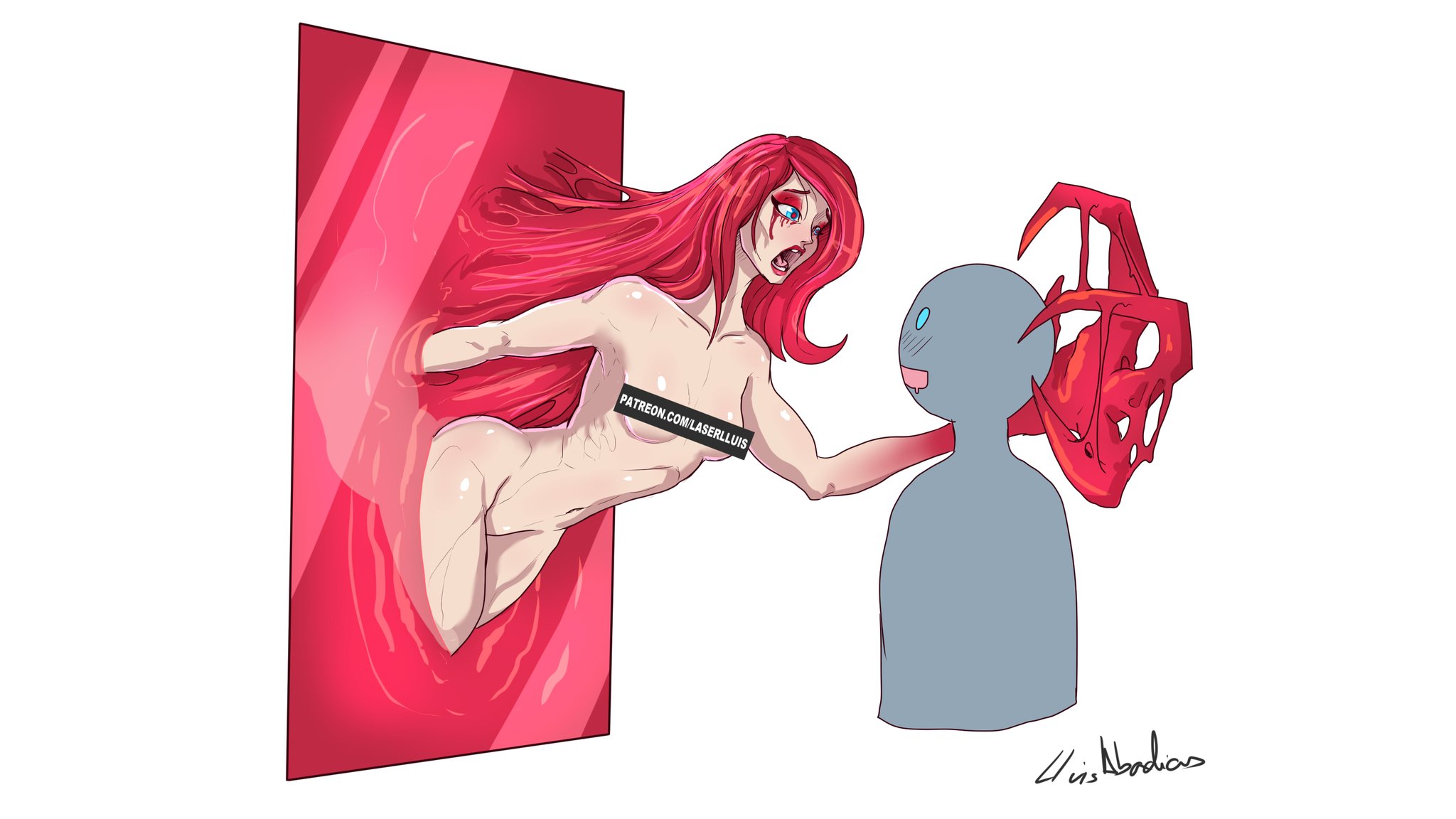 Laser 'Lizard' LLUIS on X: Hear me out, Bloody Mary but a DnD Monster...  and lewd. #DnD #DnD5 #ttrpg #rpg t.corGZqPMFRkz  X