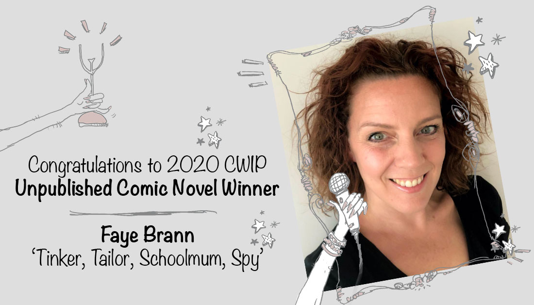 CWIPprize's tweet photo. The winner of the unpublished category is ... @WriterFaye! Huge congratulations; the look on your face as you received that news is what keeps us all going at CWIP xx https://t.co/NtZGo6s4gi