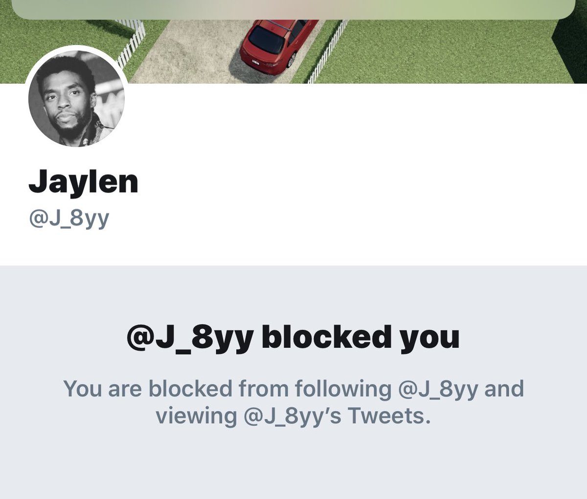 ritchartt's tweet photo. @J_8yy @yourIocaIthot @MicrohsoftPaint not you blocking my second account because what i said was more than a fact lmfao, sleep well xoxo https://t.co/k1meP4Vveo