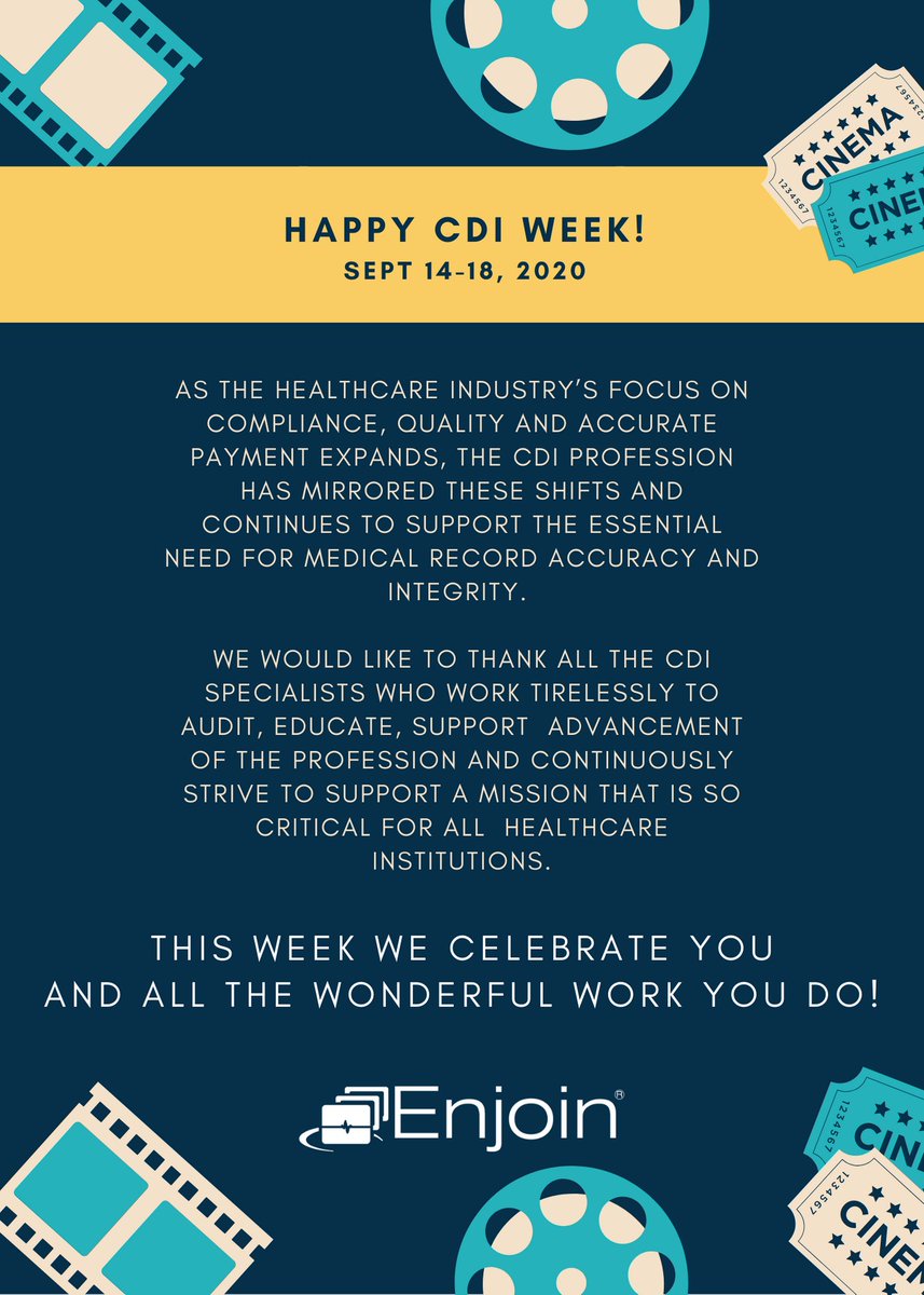 EnjoinCDI's tweet image. Happy #CDIWeek! @ACDIS