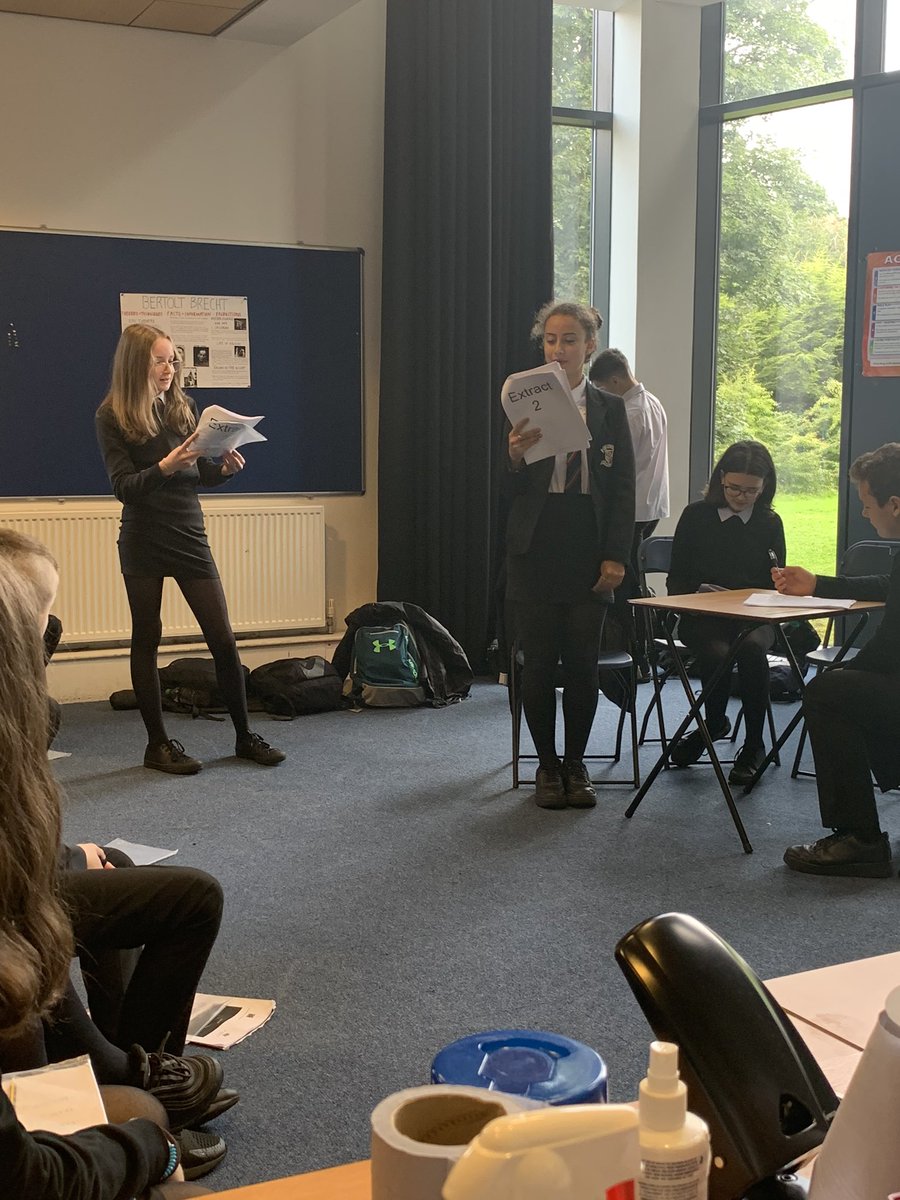 Bearsden_Drama's tweet photo. Our S2 have taken up the Director’s chair as they take charge and direct their peers. #leadinglearning #creativeassessment #directing #collaboration https://t.co/L4yf0FkoyJ