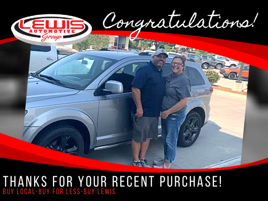 LewisChrysler's tweet photo. Congratulations on your recent purchase from Lewis and thanks for choosing to shop local in the cities we serve! #buylocal #buyforless #buylewis #usedcars #newcars #haysks #dodgecityks #gardencityks #liberalks #topekaks #lewismotors #lewisautomotivegro ... https://t.co/kA4WMtByU9 https://t.co/rBpzNwn8kX