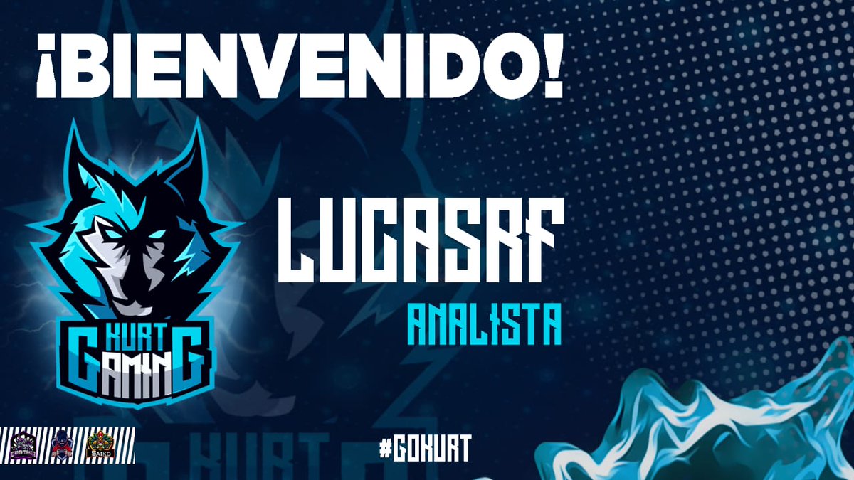 🐺| #Presentacion 🤩🤩

Hoy desde tierras brazileñas se nos une a la #FamiliaKurt. Lobo que ayudara a que nuestro Roster ARG🇦🇷 asegure la victoria!!

El es :@LucasRFBR!!🐺

#GoKurt🐺
