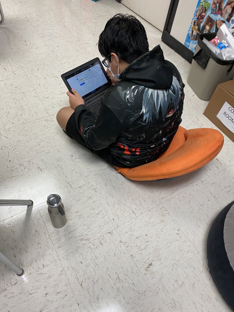 CarrieDirk's tweet photo. Kids showing us they still love the flexible seating! #mmsbelieves #lovewhatyoudo https://t.co/WAYcMhFdHK