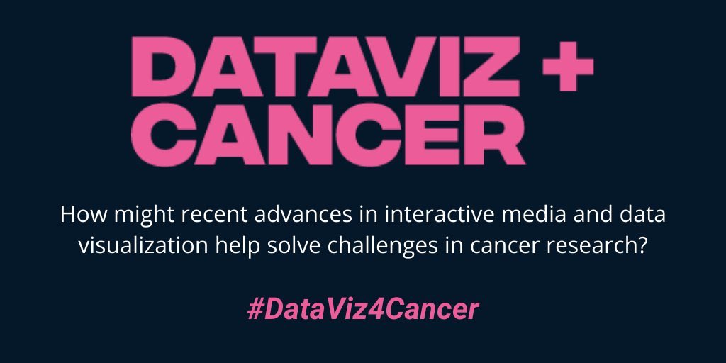 Check our partner's upcoming #event! 
Upload a #video poster &amp; join the interactive Expo Sept 24 &amp; 25 to participate in conversations about new approaches for exploring and understanding #cancer data. Register: apply.hub.ki/cancerplusviz #DataViz4Cancer